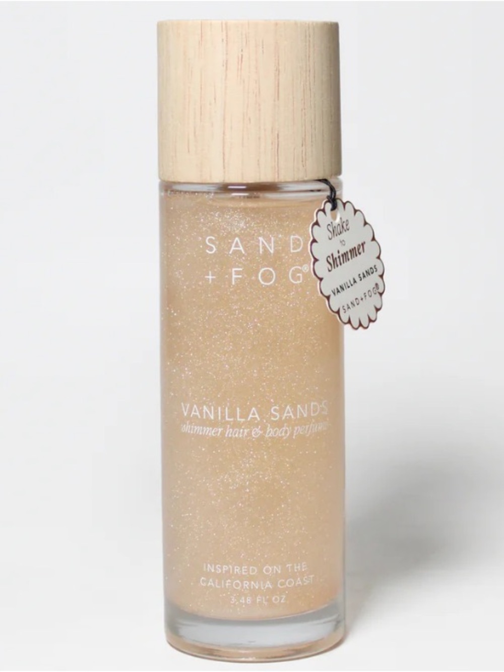 Sand + Fog Vanilla Sands Shimmer Hair & Body Spray 106ml -NEW $27 RETAIL